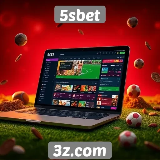 Facilidade de navegação no site 5sbet